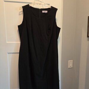 Basic black A line dress- great for work!